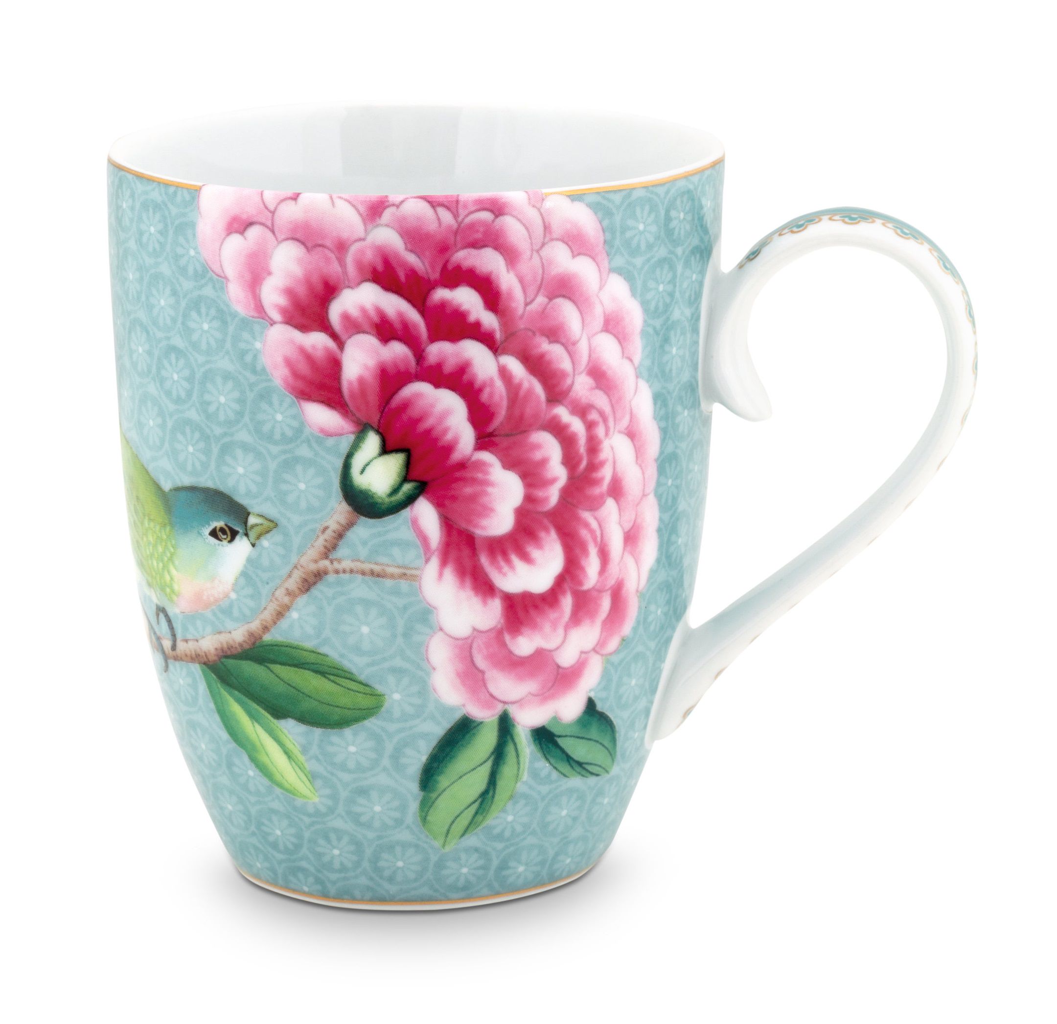 Pip Studio Tasse Blushing Birds Blau 350 ml