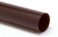 PVC regenpijpen & hulpstukken bruin