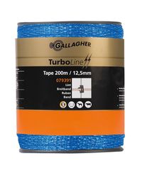 Gallagher TurboLine lint 12,5mm blauw 200 meter