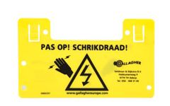 Waarschuwingsbordjes