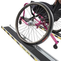 Rampe anti-dérapante fauteuil roulant