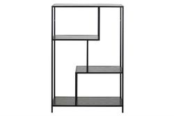 sabro-boekenkast-77cm-114cm-cm-zwart-eiken-zwart-frame-1