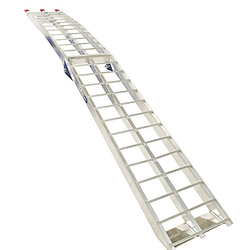 Aluminium oprijplaat 225 cm rijplaat oprijgoot rijplank 5