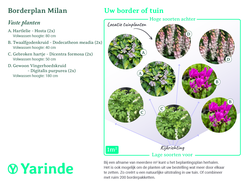 Beplantingsplan Milan
