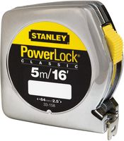 Stanley Rolbandmaat Powerlock ABS 5 M /16' FT - 19mm