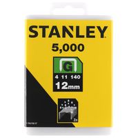 Stanley nieten type G 12mm 5000 stuks