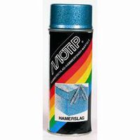 MoTip Metaalverf Spray Hamerslag Blauw 4011 - 400 ml