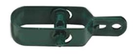 Draadspanner Nr 2 / 090 mm / groen gecoat / per stuk gelabeld