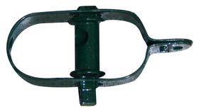 Draadspanner Nr 3 / 100 mm / groen gecoat / per stuk gelabeld