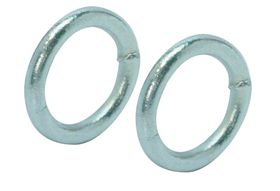 Gelaste ring / 050-08 mm / verzinkt