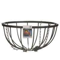 Nature Hanging Basket Smeedijzer zwart H20xØ35cm 