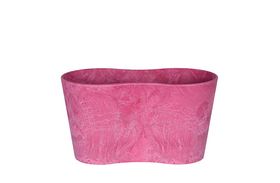 Artstone Bloempot Coloured roze D20x10 H11 