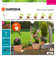 Gardena Micro Drip Start Set S Voor Bloempotten