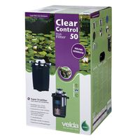 Velda Drukfilter Clear Control 50 Met UV-C Lamp 18 Watt