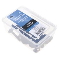 Deltafix Slotbout + Moer + Ring M6 x 40 mm Zwart VZ 10 Stuks