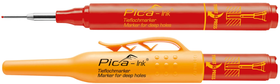 Pica 150/40 Markeerstift voor diepe gaten rood