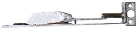 Bascule kantschuif / type 408 / 200x23x26 mm / staal / verzinkt
