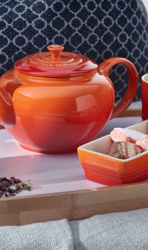 Le Creuset Teekannen