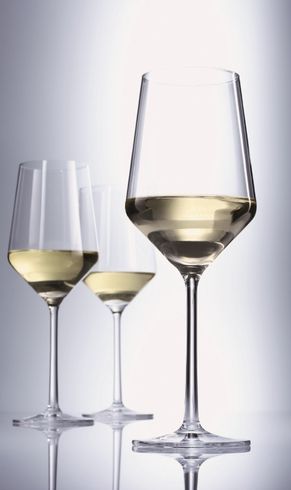 Witte wijnglazen