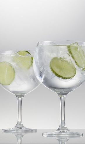 Gin tonic glazen