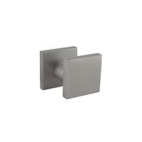 Door Knob Square Aluminium 58x58mm - Front Door - Per piece