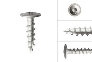 Post screw Galvanised 10 x 40 mm - 50 pieces