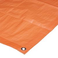 Afdekzeil Oranje 4x5 Meter - 110 gram per M2