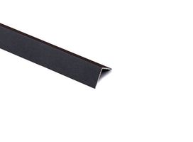 Profil d'angle aluminium noir 4.0 x 4.0 x 150 cm - Epaisseur 1.2 mm - Par pièce