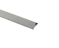 Aluminium L-profiel Grijs 3.8 x 3.8 x 220 cm hoekprofiel