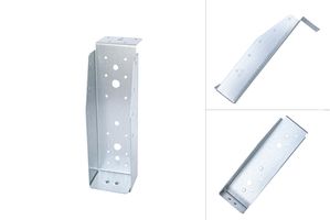 Beam Support Heavy with flange Galvanized for 7.5 x 25 cm Beams - Per Piece