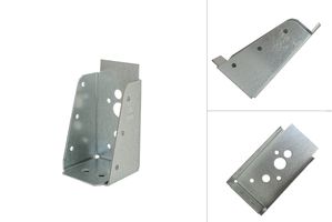 Beam Support without flange Galvanized for 5 x 10 cm Beams - Per Piece
