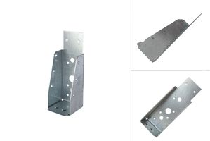 Beam Support without flange Galvanized for 5 x 15 cm Beams - Per Piece