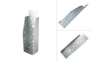 Beam Support without flange Galvanized for 7.5 x 25 cm Beams - Per Piece