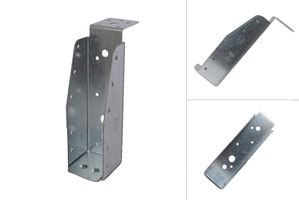 Beam Support Heavy with flange Galvanized for 5 x 17.5 cm Beams - Per Piece