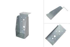 Beam Support Heavy with flange Galvanized for 7.5 x 15 cm Beams - Per Piece