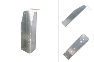 Beam Support Heavy with flange Galvanized for 7.5 x 27.5 cm Beams - Per Piece