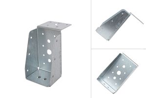 Beam Support Heavy with flange Galvanized for 7 x 12 cm Beams - Per Piece