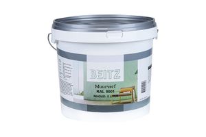 Beitz - Muurverf Mat voor Binnen en Buiten - Crèmewit Ral 9001