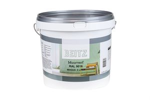 Beitz - Muurverf Mat voor Binnen en Buiten - Verkeerswit Ral 9016