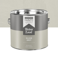 Betonoptik-Farbe Silver Grey - Wandfarbe mit Betonlook
