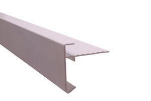 Daktrim Wit Aluminium Recht 4.5 x 4.5 x 250 cm - Per Stuk