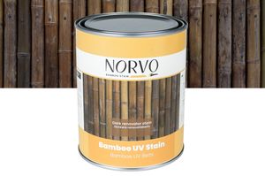 Norvo - Bamboe beits - Donkere bamboe renovatie UV beits mat 1 liter