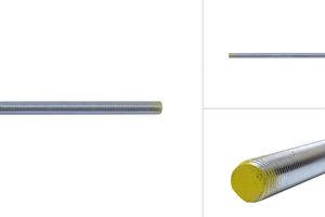 Threaded rod Galvanized M16 x 1m Strength 8.8 - Per Piece