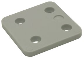 Cale plate sans U 7 mm gris - Sachet 48 pièces