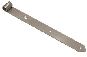 Stainless Steel Strap Hinge of 40 cm with Modern Point
