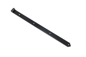 Strap Hinge Black With Tip 70 cm - Straight