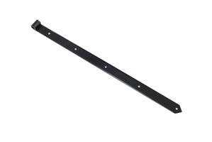 Strap Hinge Black With Tip 80 cm - Straight