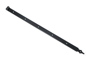 Ladenband Torband schwarz gerade rustikale Zierspitze 120 cm