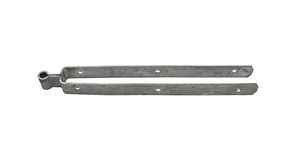 Long Galvanized Double Strap Hinge of 60 cm for English Farm Gates 51 mm thick - Per Piece