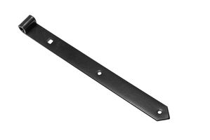 Strap Hinge Black 30 cm Modern Tip - For 10 mm hooks